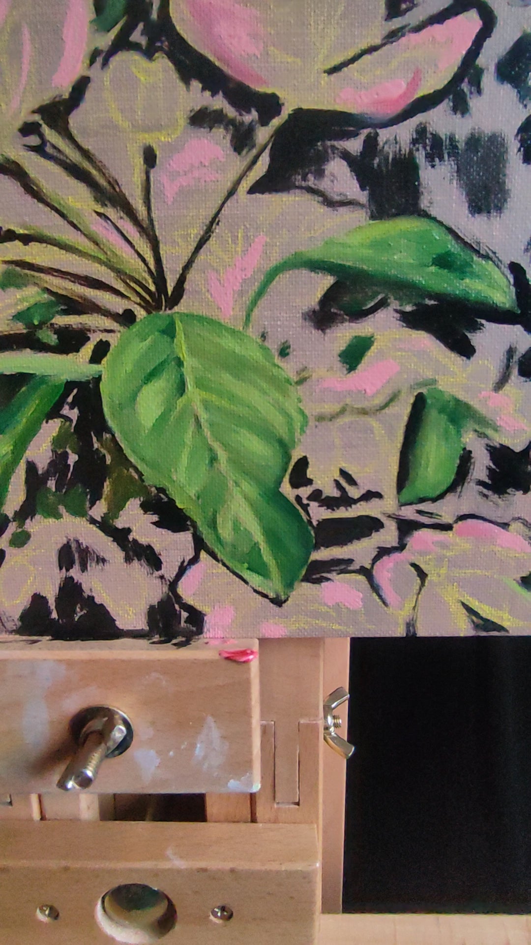 A video of my painting process of springtime blossom in a fruit tree, United Kingdom from Martin Buckwell